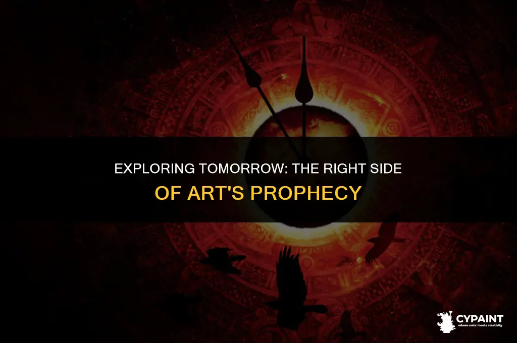 is the right side of a painting about the future
