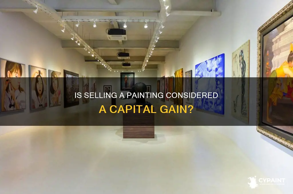 is the sale of a painting capital gain