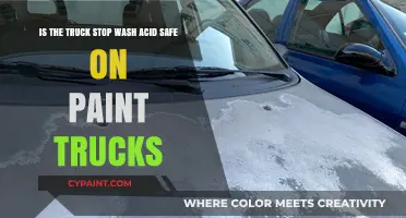 Exploring the Safety of Acid Washes on Paint Trucks at Truck Stops