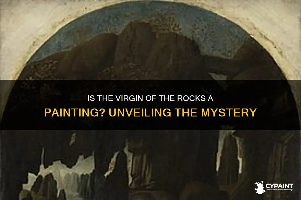 is the virgin of the rocks a painting