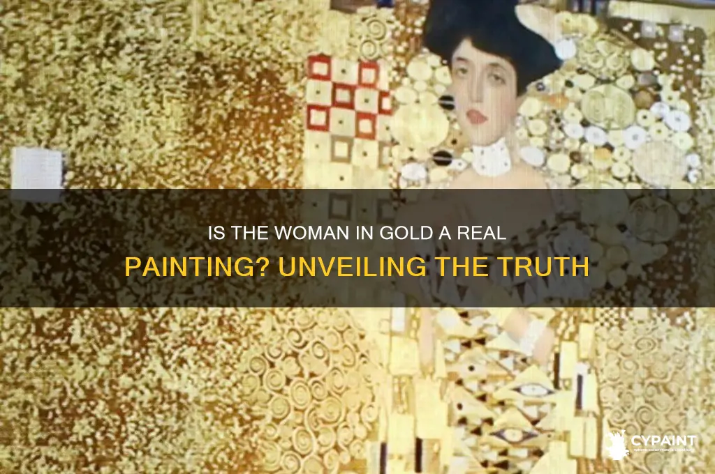 is the woman in gold a real painting