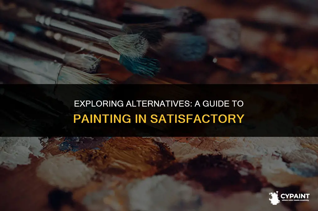is there a better way to paint stuff on satisfactory