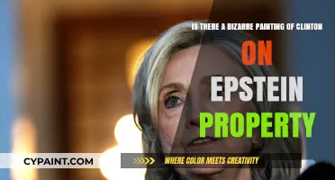 Unveiling the Enigma: Clinton's Portrait at Epstein's Estate