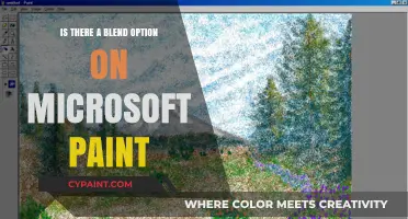 Microsoft Paint Blend Option: Exploring Image Blending Capabilities in Paint
