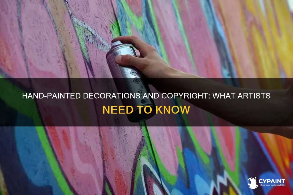 is there a copyright on hand painted decorations