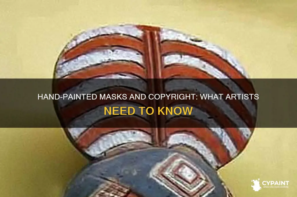 is there a copyright on hand painted masks