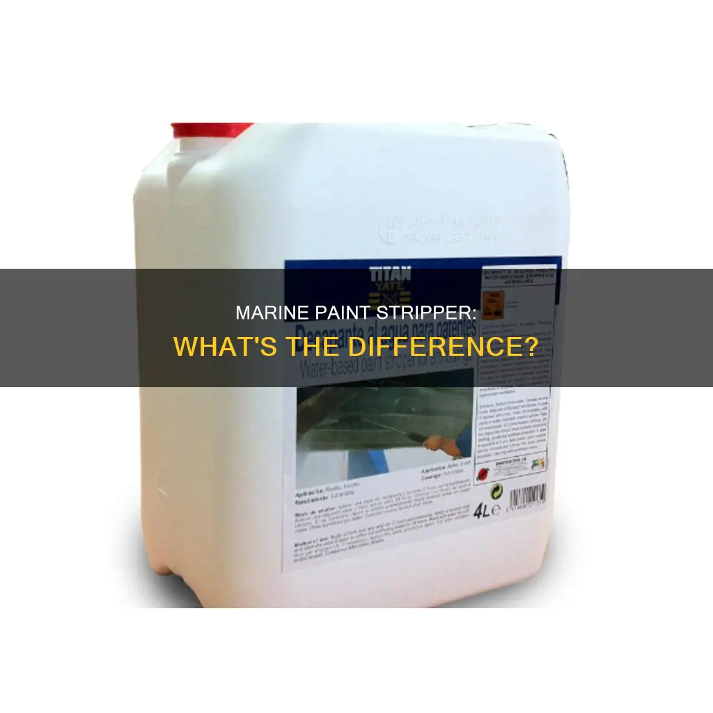 is there a difference between paint stripper marine and