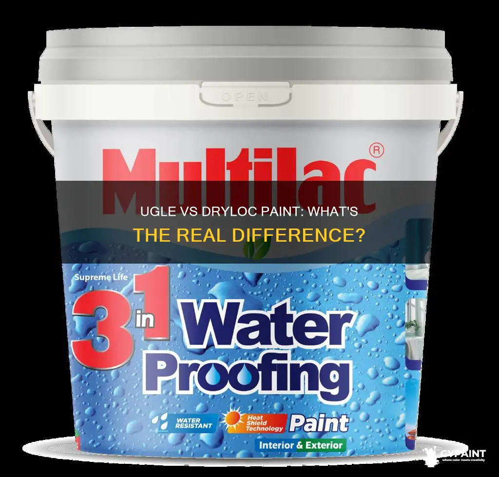 is there a difference between ugle and dryloc paint