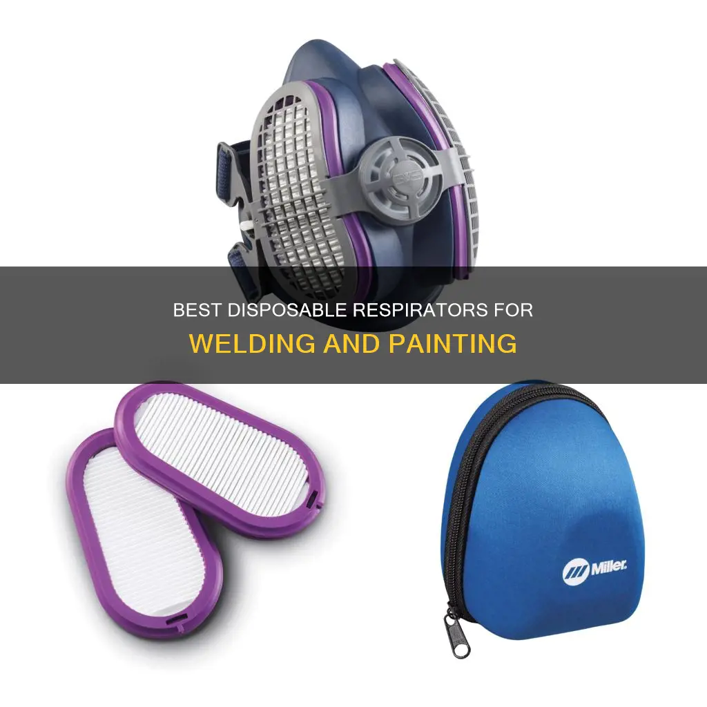 is there a disposable respirator for welding and painting