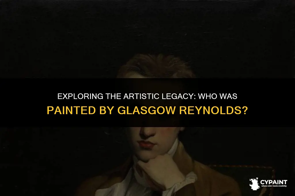is there a list of persons painted by glascok reynolds