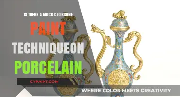 Exploring Mock Cloisonné Paint Techniques on Porcelain: A Creative Guide