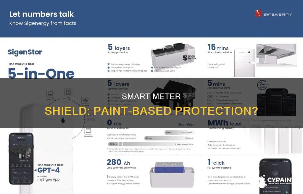 is there a paint barrier that keeps smart meters