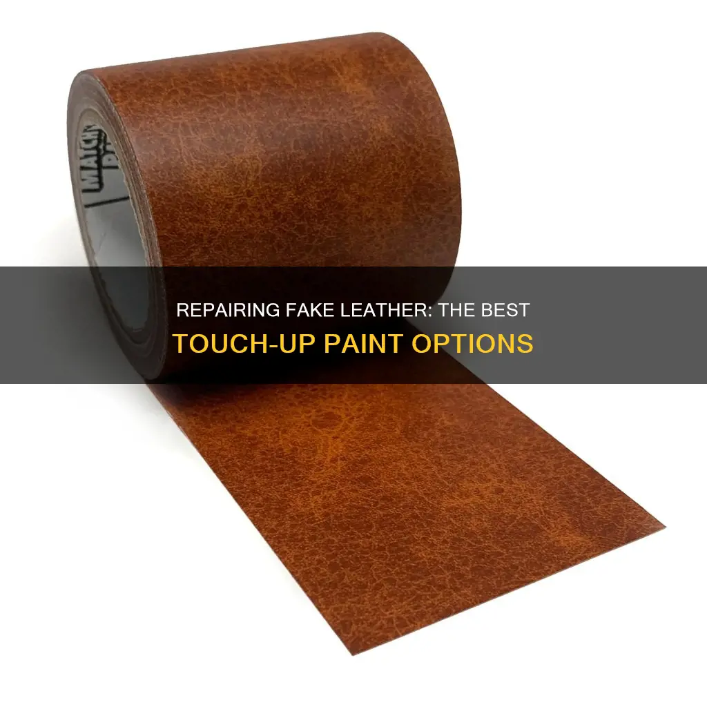 is there a paint for touching up fake leather