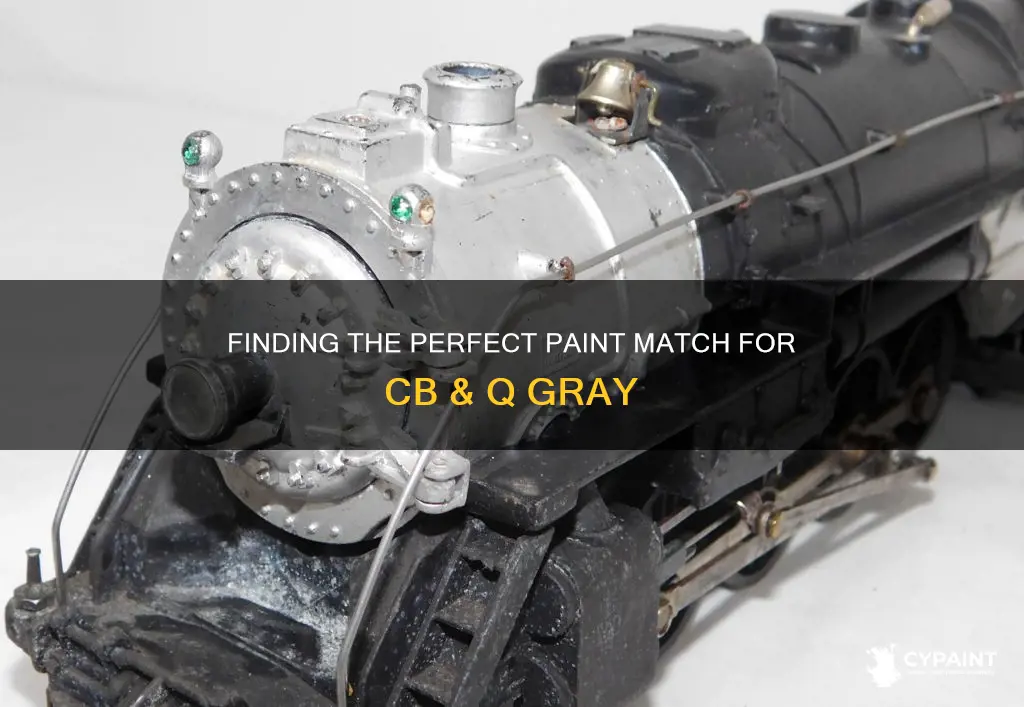 is there a paint that matches cb & q gray