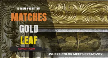 Matching Gold Leaf: Discovering the Perfect Paint Alternative