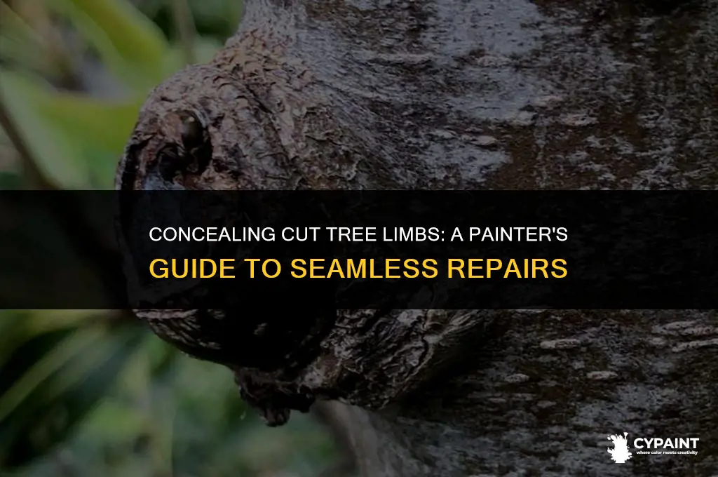 is there a paint to cover a cut tree limb