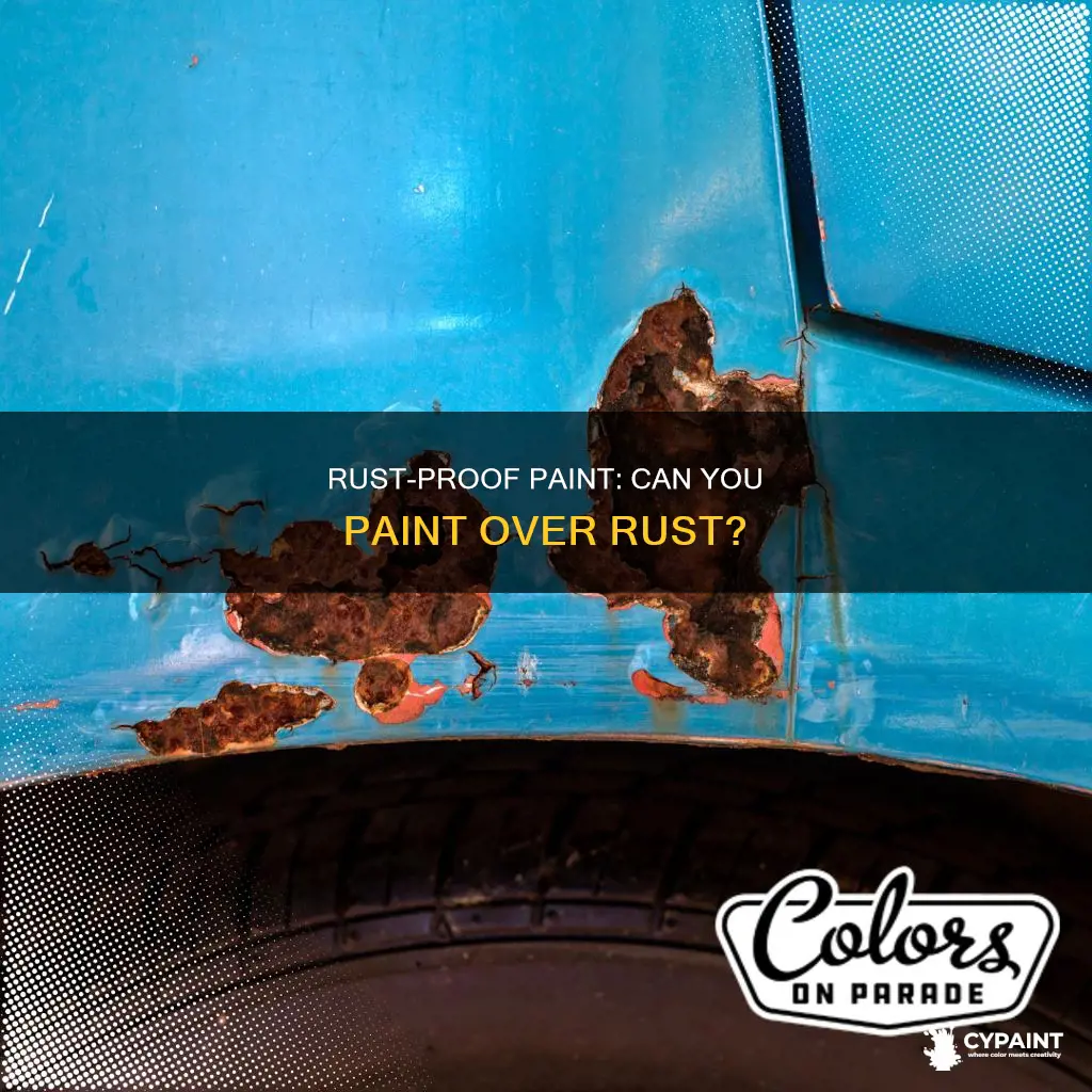 is there a paint you can paint over rust