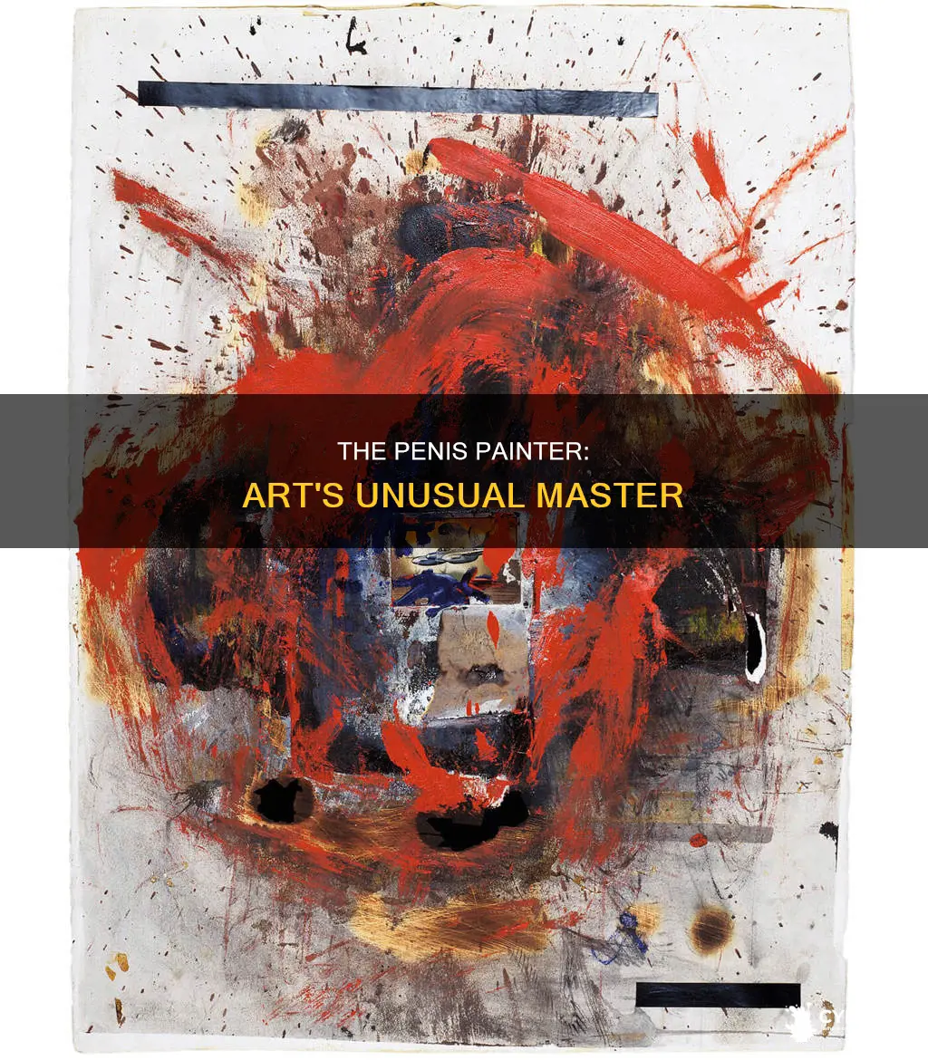 is there a painter who paints with his penis