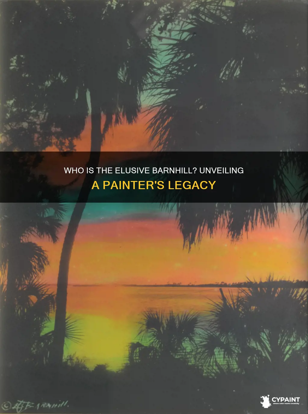 is there a painter with the last name barnhill