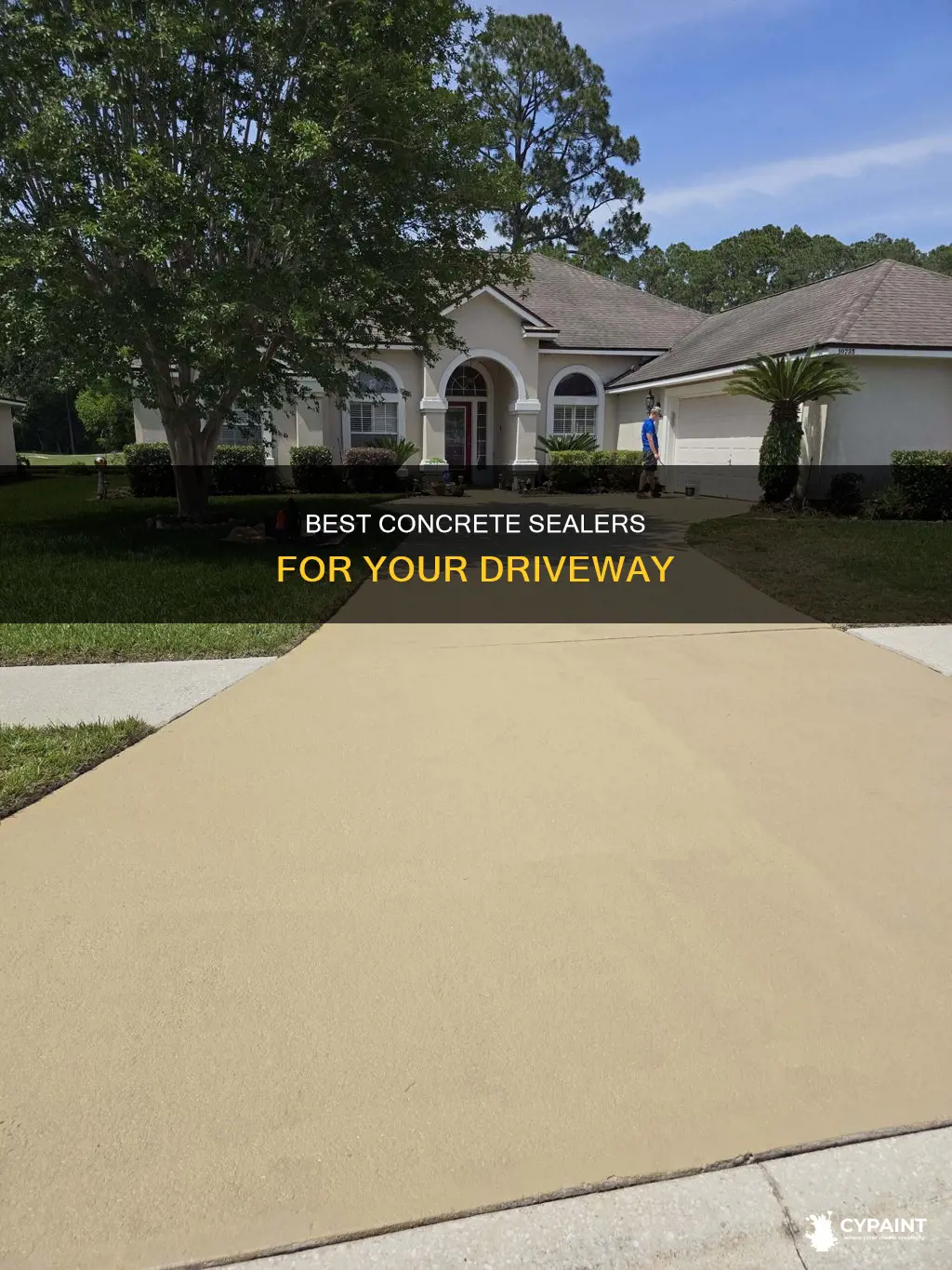 is there a penitrateing cealer paint for concrete drivewat
