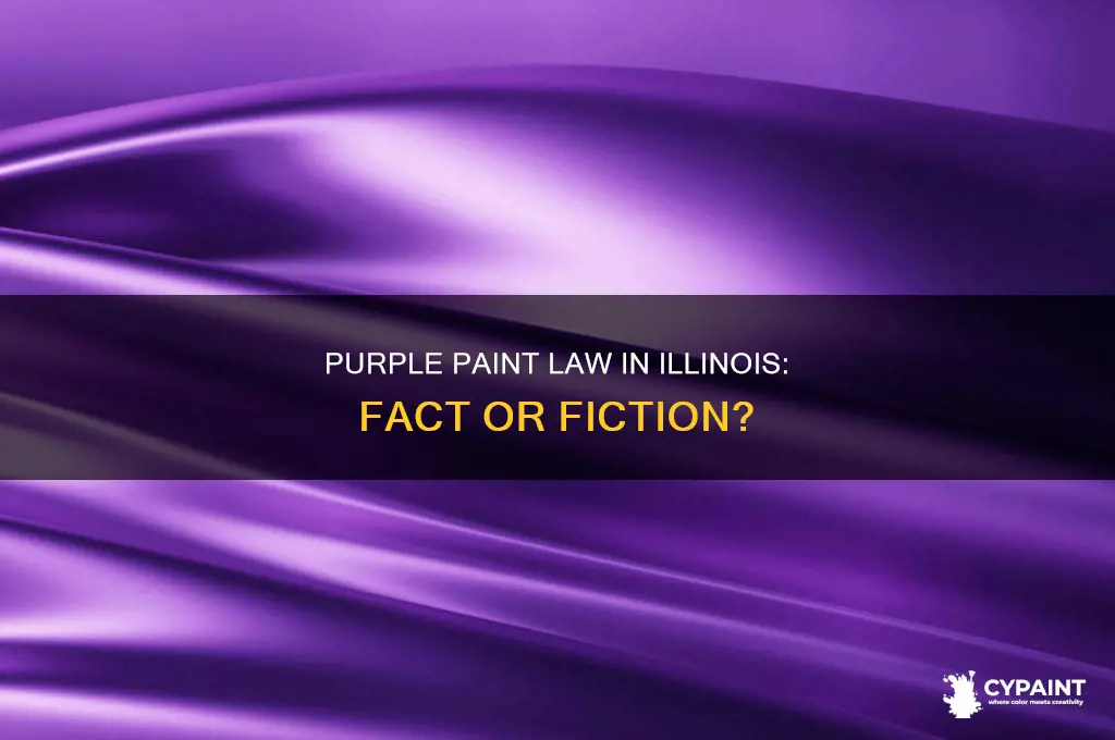 is there a purple paint law in illinois