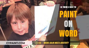 Can You Paint in Word? Creative Tips for Artistic Design