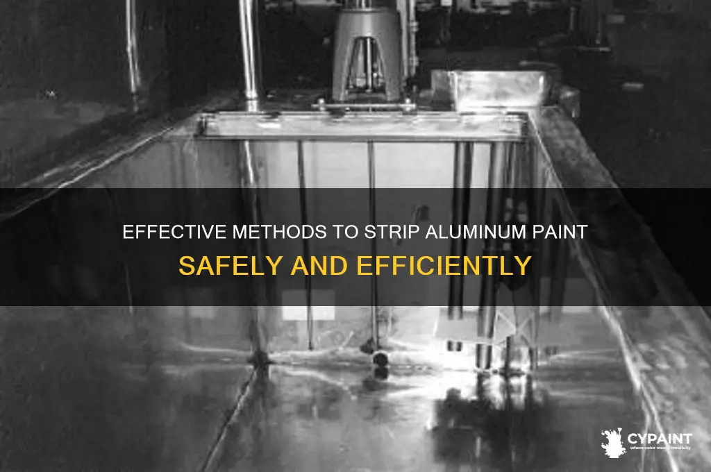 is there a way to strip aluminum paint