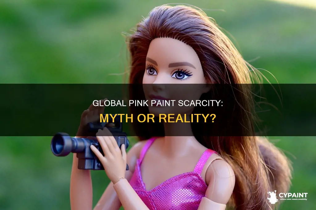 is there a world shortage of pink paint