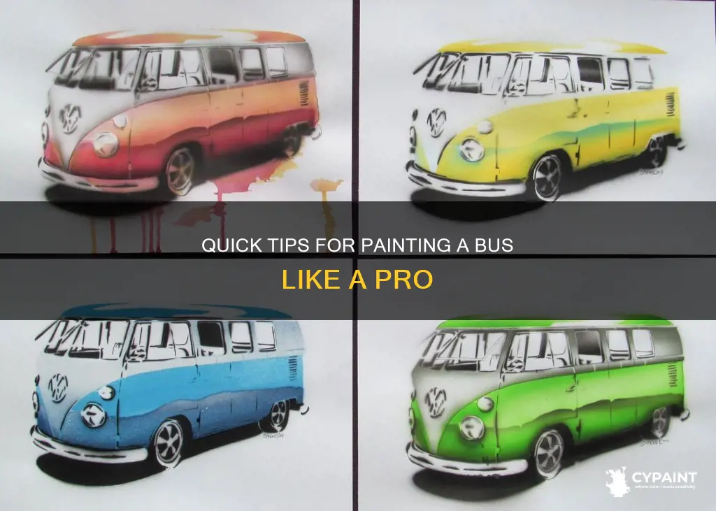 is there an easier way to paint a bus