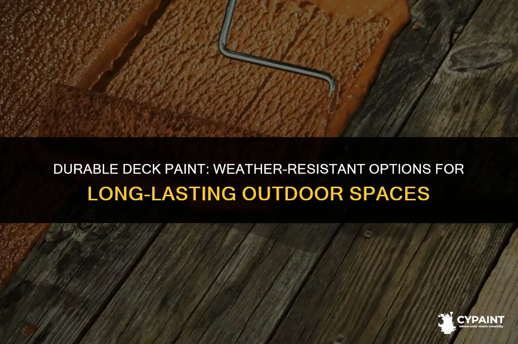 is there an outdoor paint for decks that wont fade