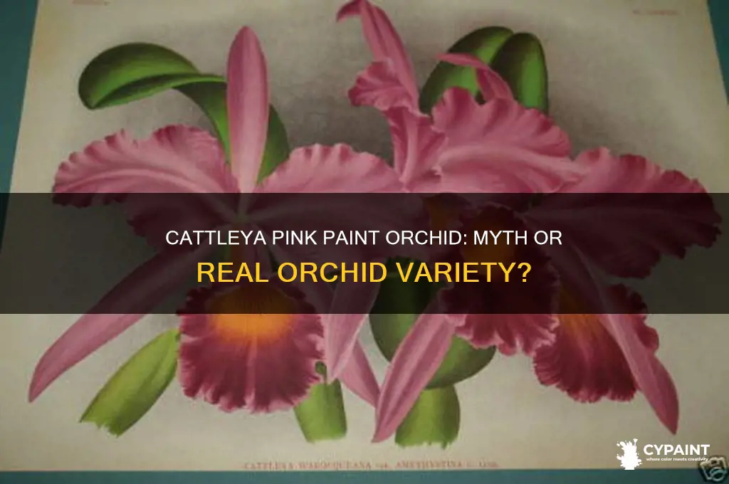 is there an prchid called cattleya pink paint