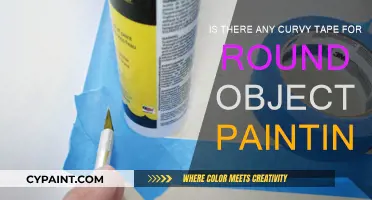 Curvy Tape for Perfect Round Object Painting