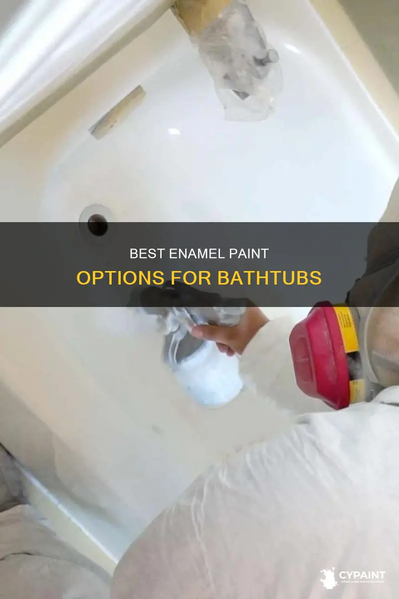 is there any enamal paint to paint a bathtub