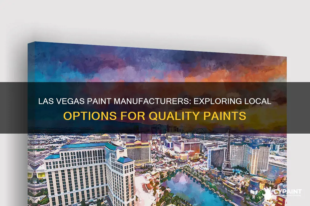 is there any paint manufacturers in las vegas