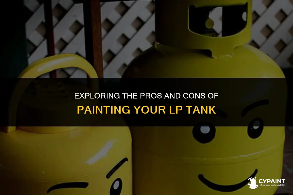 is there any reason not to paint a lp tank