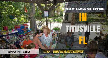 Exploring Titusville, FL: The Fate of Recycled Paint Leftovers