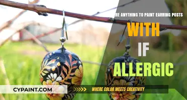 Allergic to Earring Posts? Discover Safe Alternatives for Painting