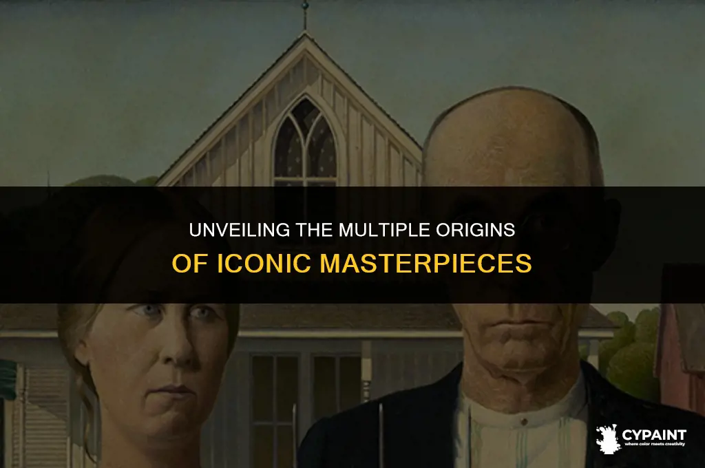is there more than one origin of famous paintings made