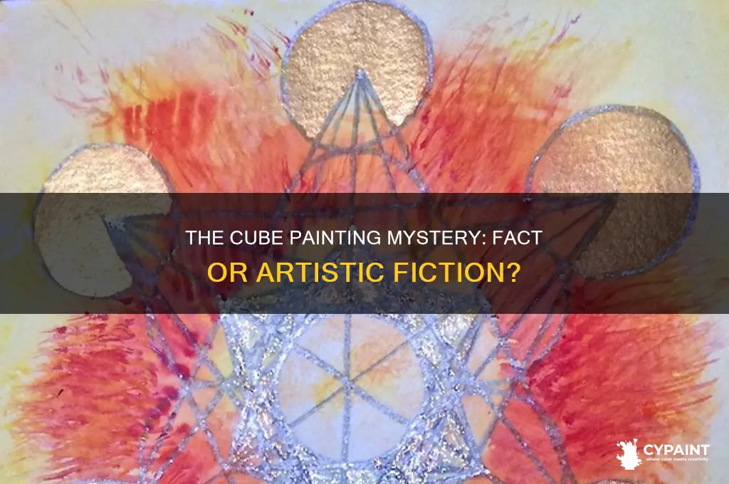 is there really a painting called the cube