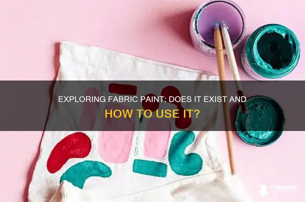 is there such a thing as fabric paint