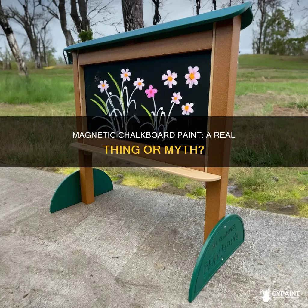 is there such a thing as magnetic chalkboard paint