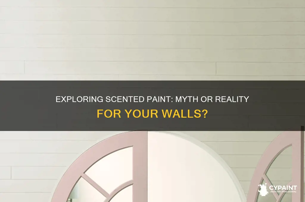 is there such a thing as scented paint