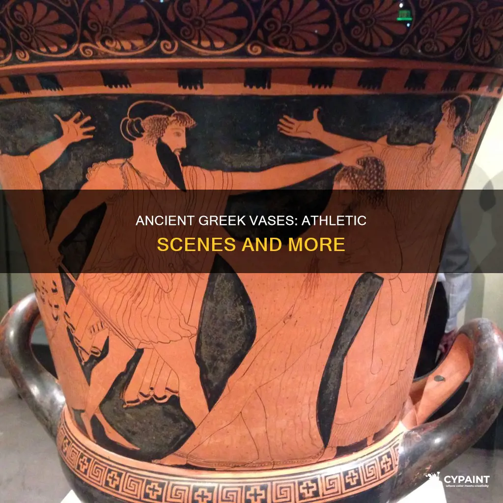 is this form most often depicted on vase paintings