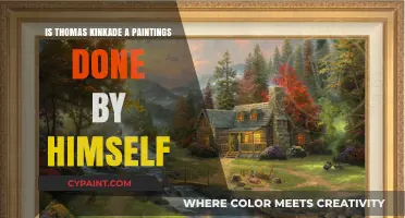 Are Thomas Kinkade's Paintings Truly Self-Created? Unveiling the Truth