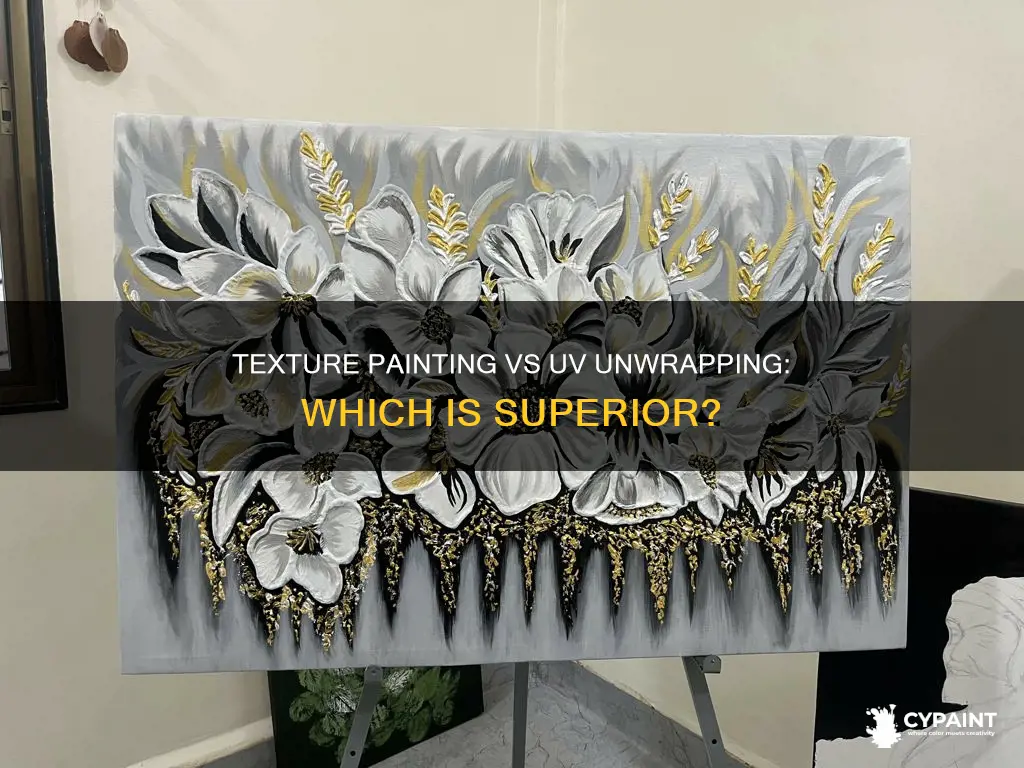 is trxture painting better than uv un wrapping blender