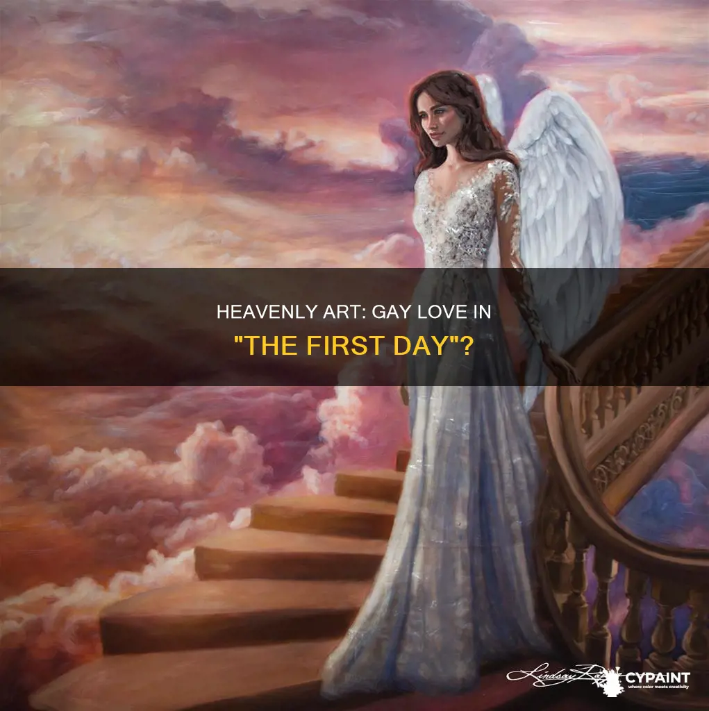 is tue first day in heaven painting for gays