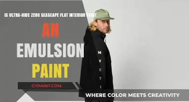 Exploring Ultra-Hide Zero Seascape: Is This Flat Interior Paint an Emulsion?