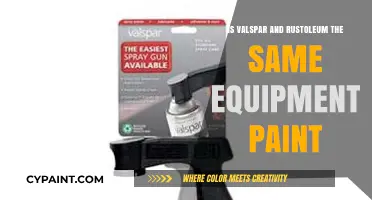 Valspar vs. Rustoleum: Are They the Same Equipment Paint?