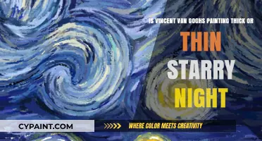 Exploring the Texture: Van Gogh's Starry Night - Thick or Thin?