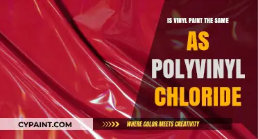 Vinyl Paint vs. Polyvinyl Chloride: Understanding the Key Differences